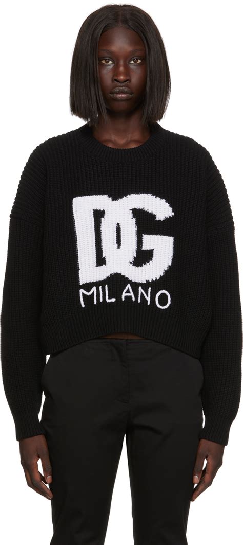 dolce and gabbana crop sweater